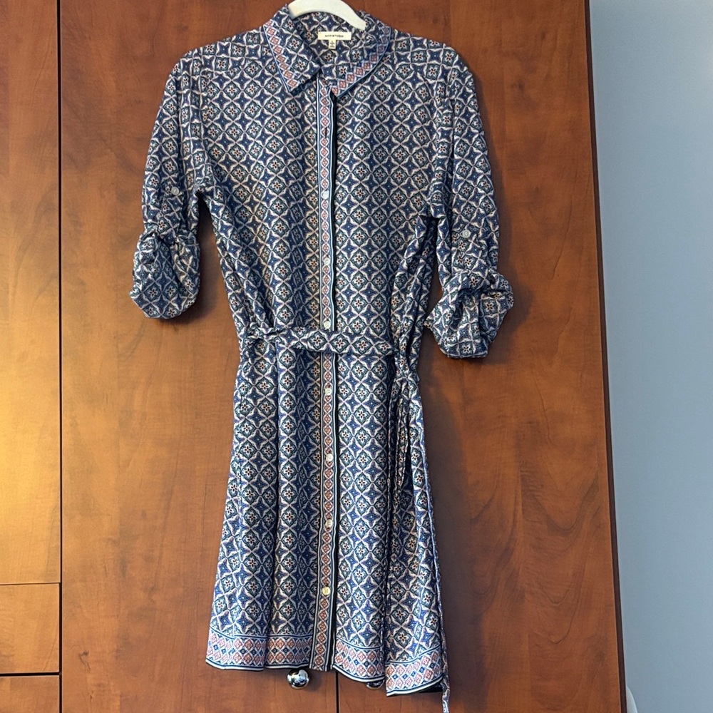 Max Studio Geometric Dress